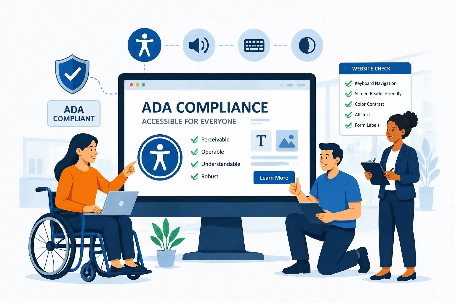 ADA website compliance: the illusion of safety after you hire a web developer