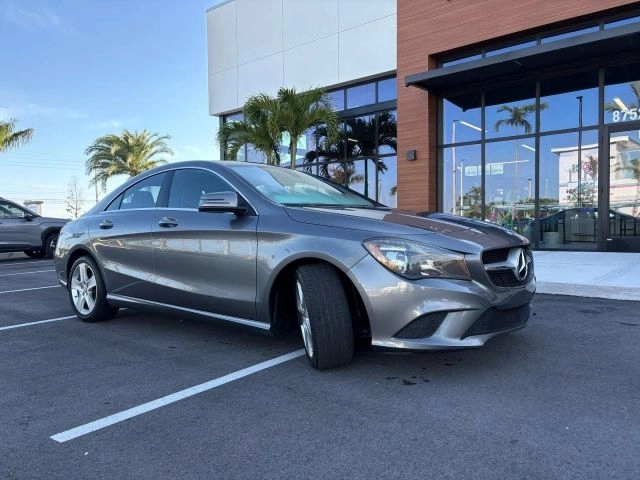 2015 Mercedes Benz Cla-Class  Cla-Class in front of Clock Tower Mall Used car business